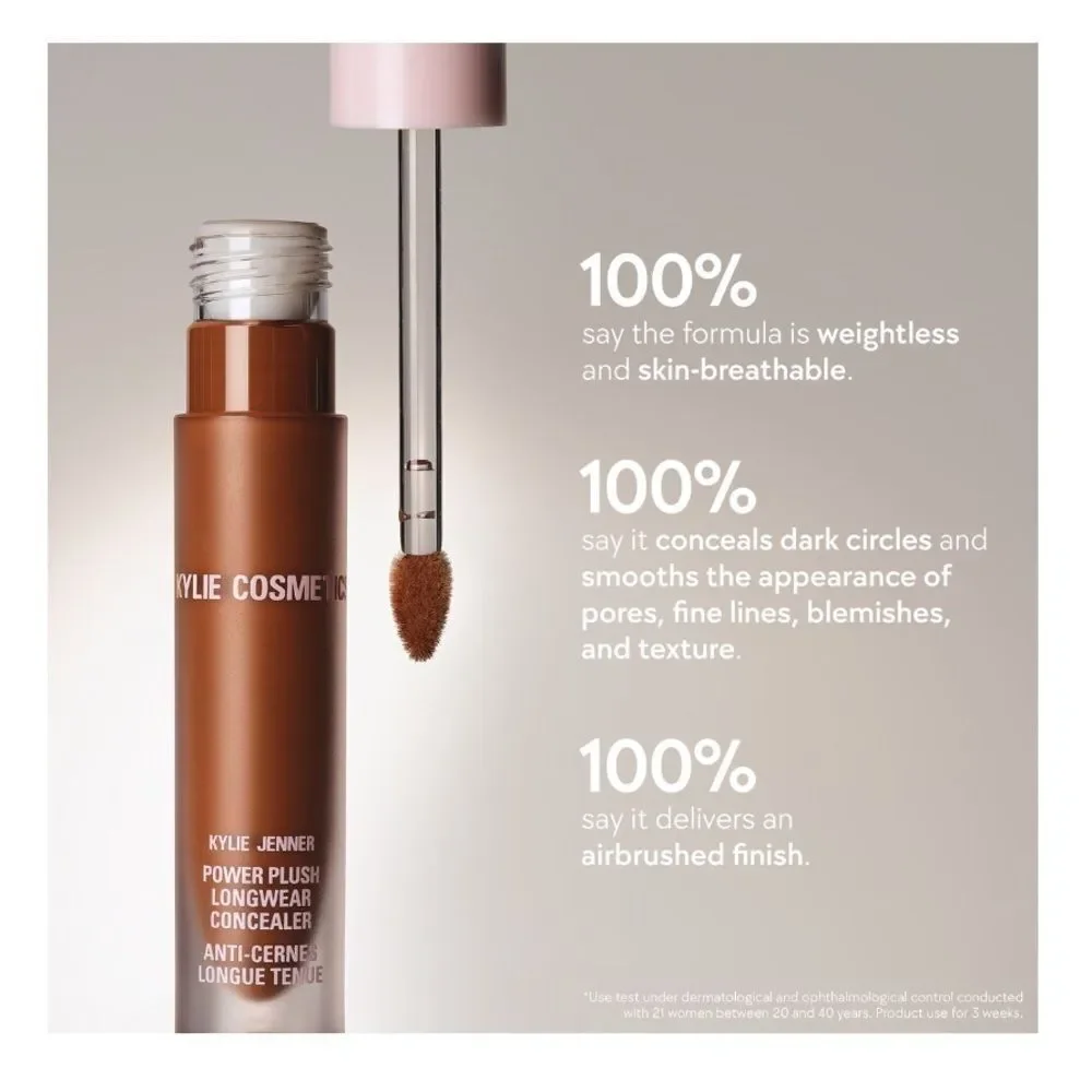 Kylie Cosmetics Power Plush Concealer 5WN Warm Neutral NIB